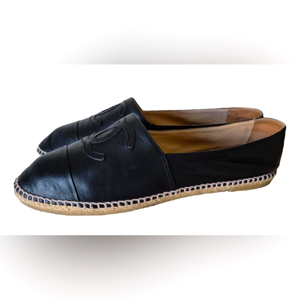 Chanel Leather Espadrilles Eu 42